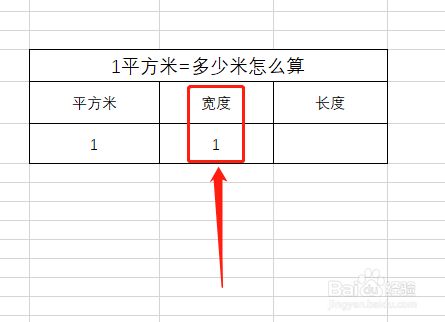 1平方米=多少米怎么算