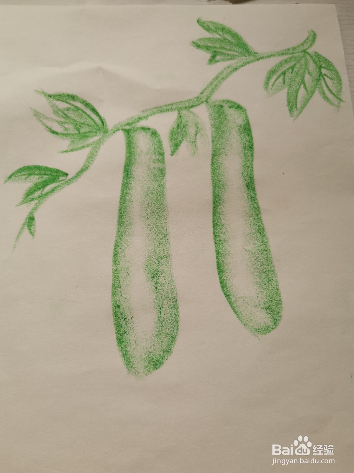 油画棒可以画什么蔬菜？