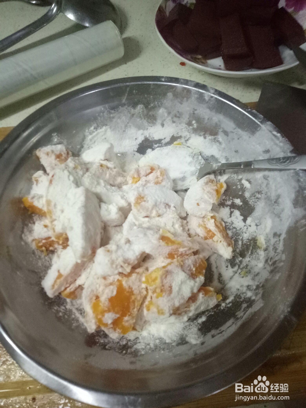 妈妈教我做的鸭蛋南瓜