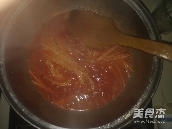 番茄鸡蛋面的做法