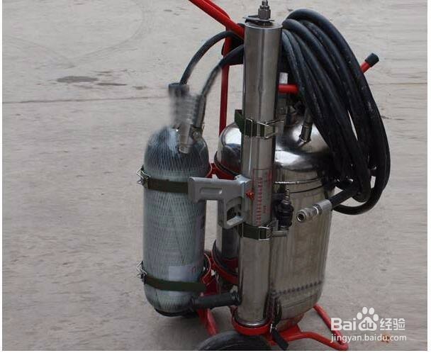 12L背负式脉冲气压装置的型号说明以及操作顺序