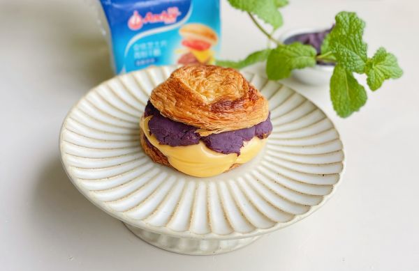 流心芝士紫薯挞