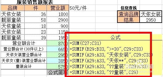 Excel中Sumif函数如何使用?