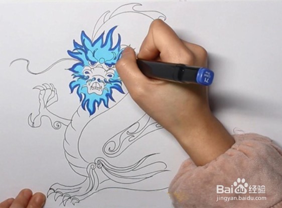 中国龙简笔画怎么画