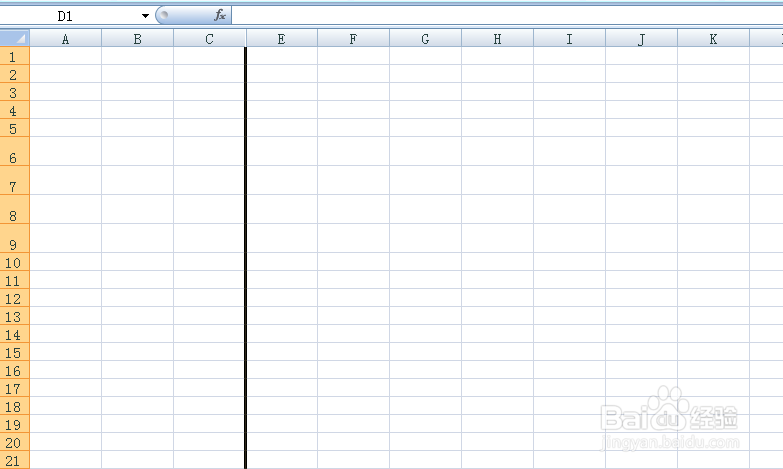 Excel如何隐藏工作表、行、列？