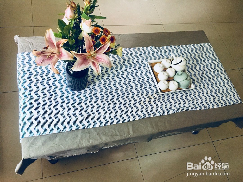 手工大王-旧改桌旗变购物袋