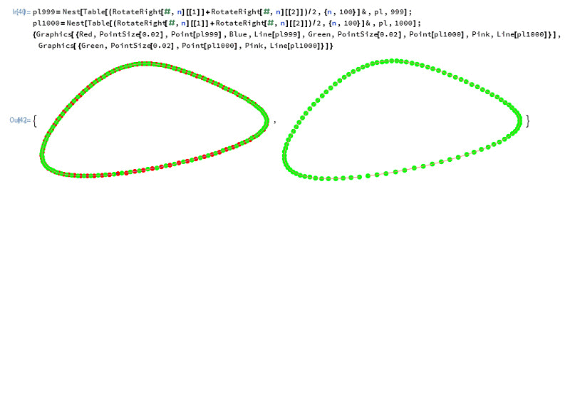 用Mathematica演示“中点迭代”现象
