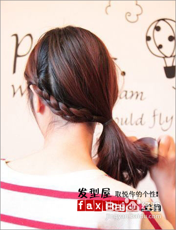 怎样DIY韩国简洁盘发发型
