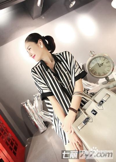 日韩衬衫显高显瘦搭配 领略夏日清凉婉约女人味