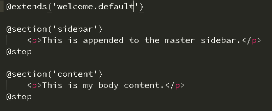 php框架laravel：[15]blade模板1