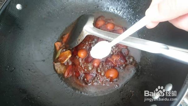 贴秋膘 鹌鹑蛋红烧肉