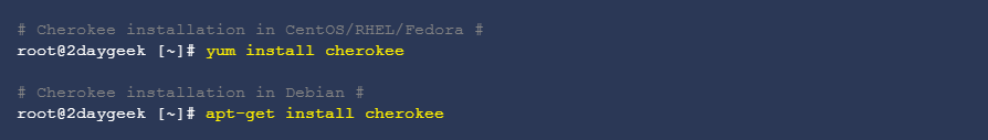 Linux怎么安装和配置 Cherokee Web服务器
