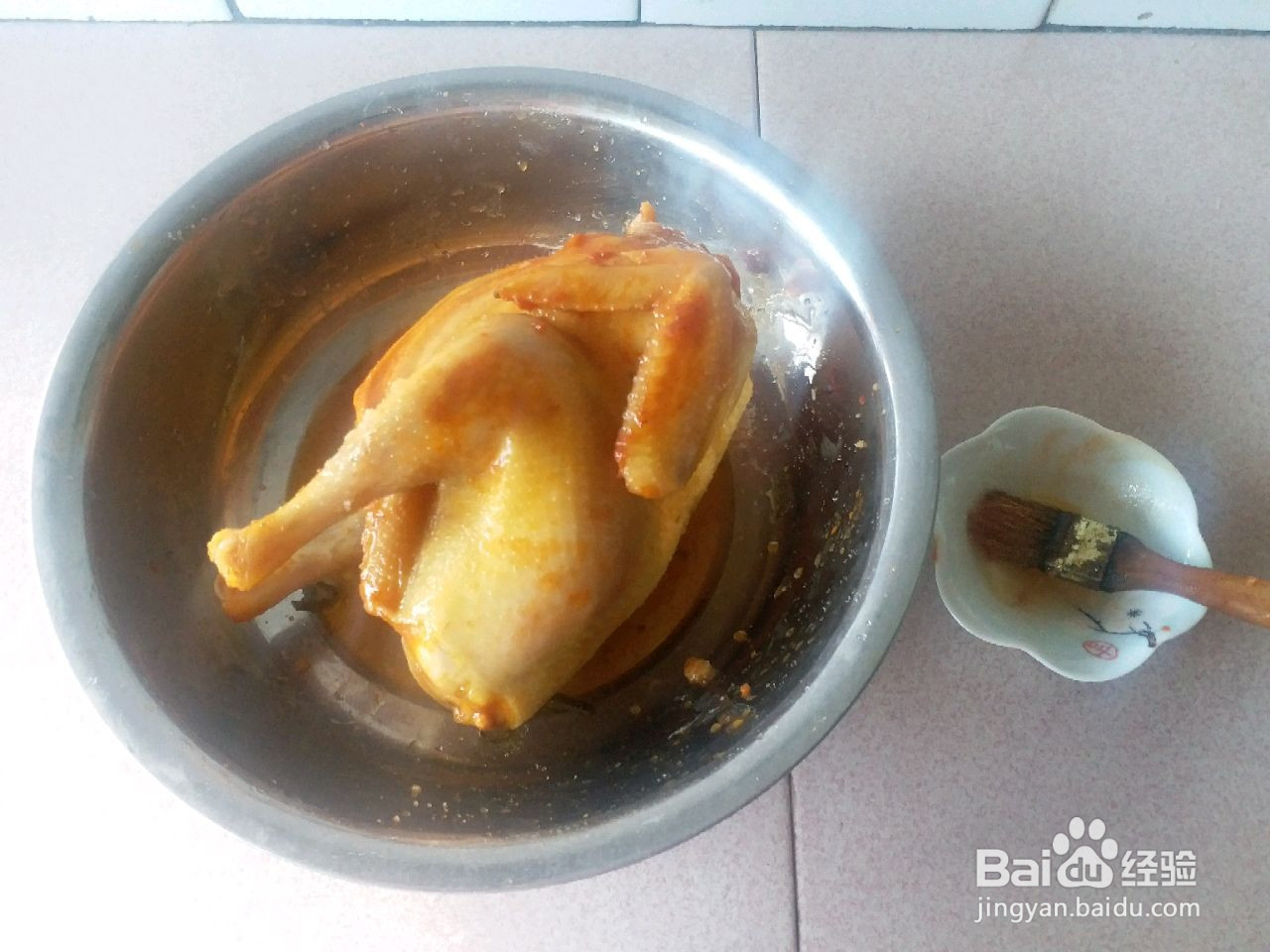 家庭版烤鸡的做法
