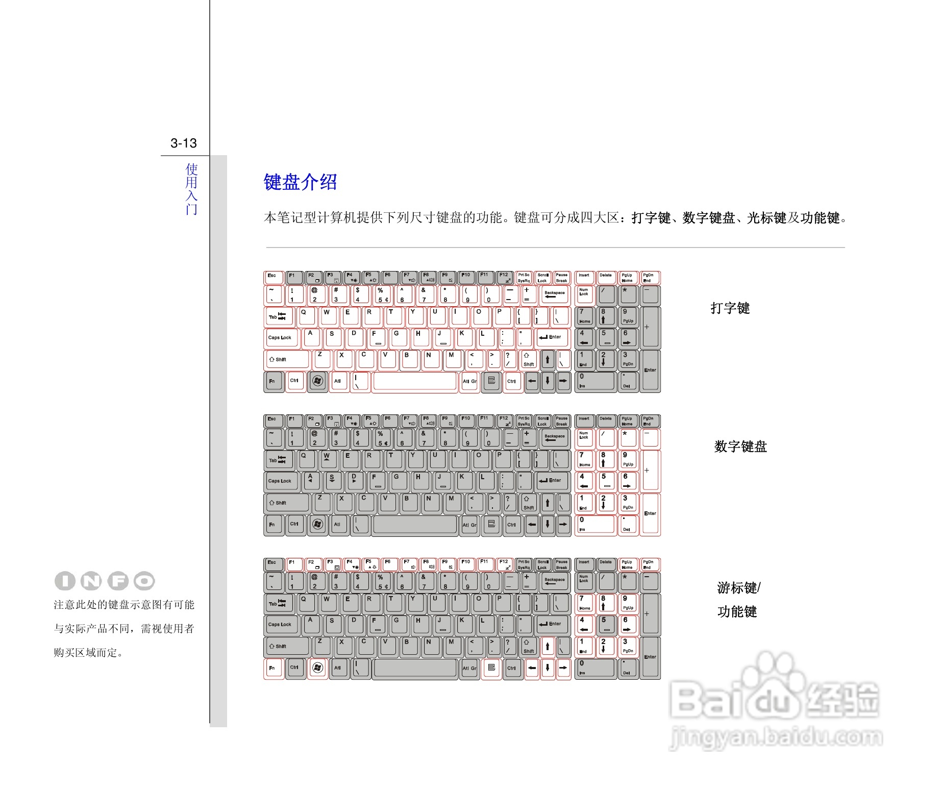 微星MSI EX628笔记本电脑使用说明书:[6]