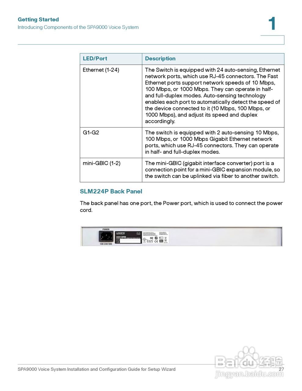 思科交换机SPA4001型使用说明书:[3]