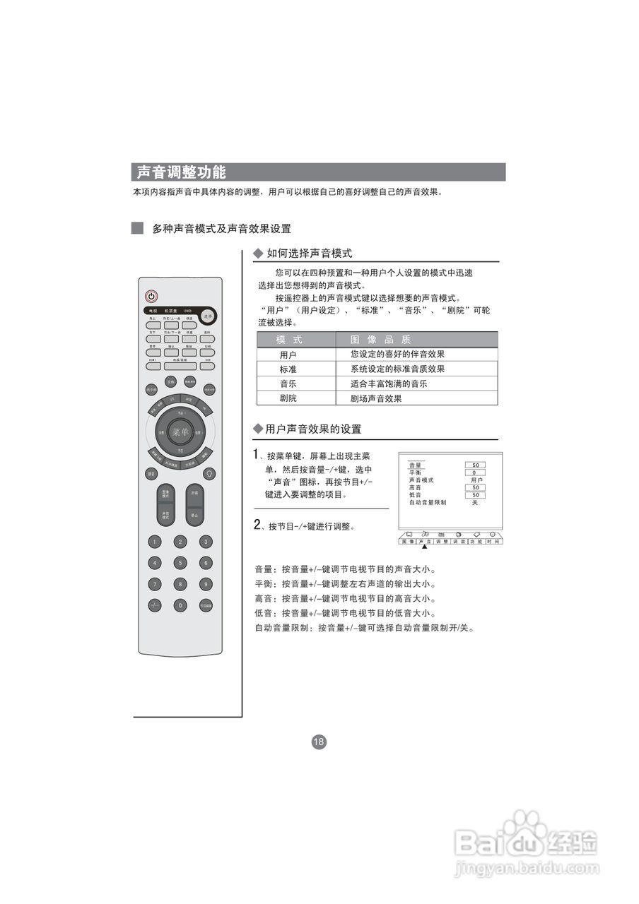 海尔LU42R1液晶彩电使用说明书:[3]