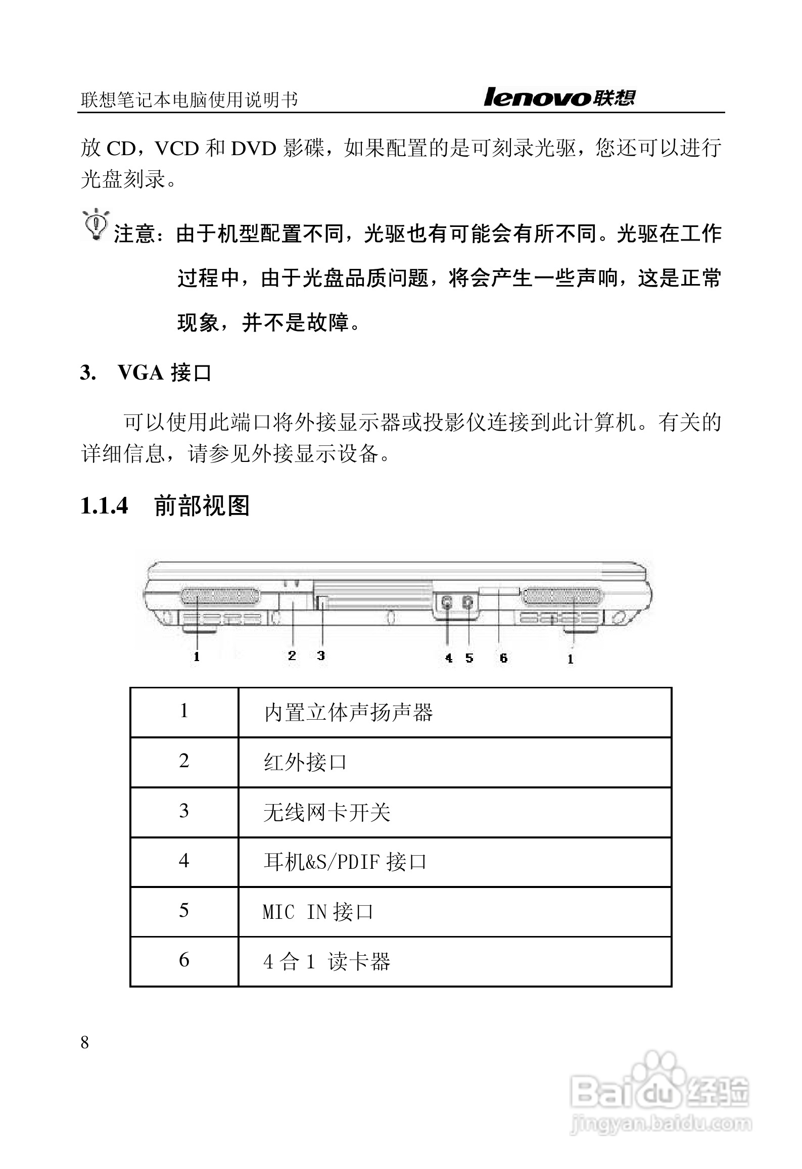 联想天逸Y200笔记本电脑使用说明书:[1]