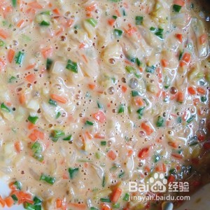 快手早餐，蔬菜鸡蛋饼