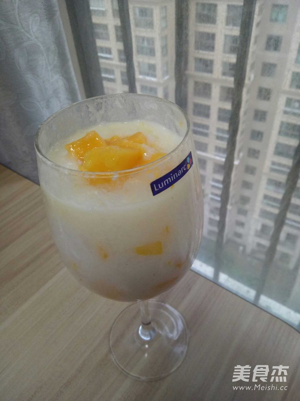 芒果西米露的做法