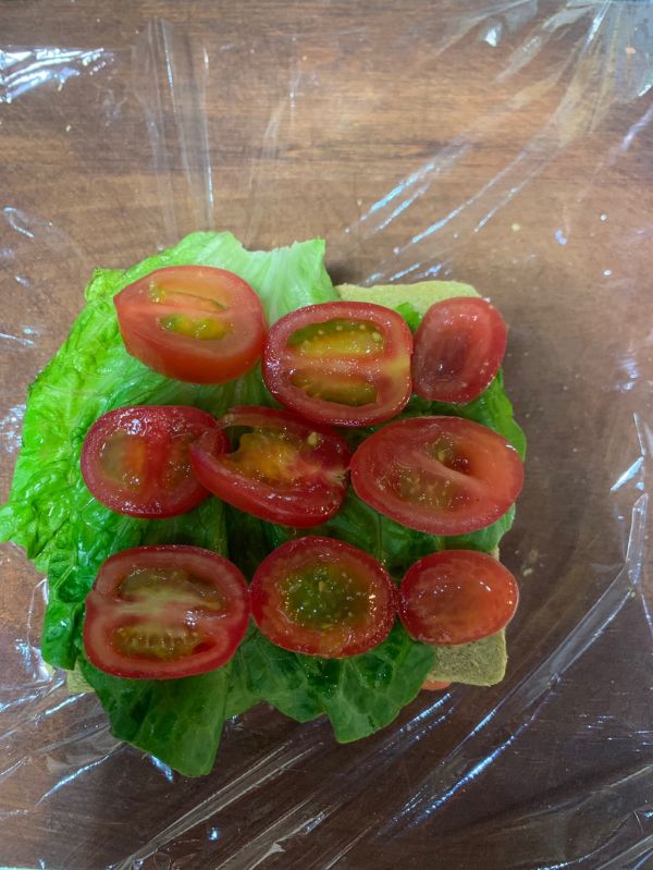 美味低脂三明治