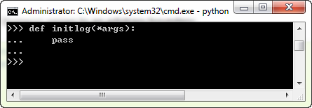 Python3.x那些事儿：[17]pass语句