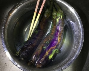 凉拌菜：茄子拌蒜