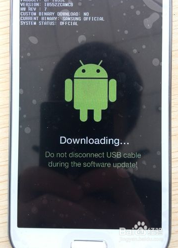 三星N9008 刷失败 一个手机一个叹号一个电脑