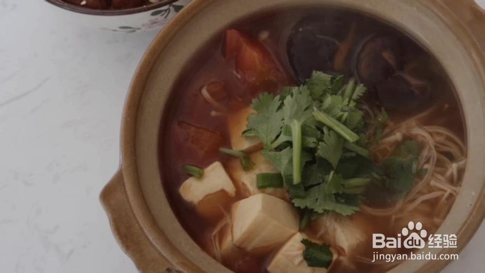 蔬果美食-番茄豆腐锅