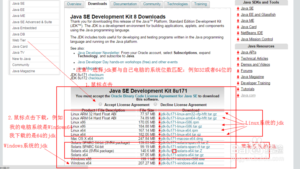 如何下载与安装Java的JDK和设置环境变量?