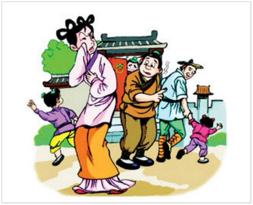 西施病心  古文翻译