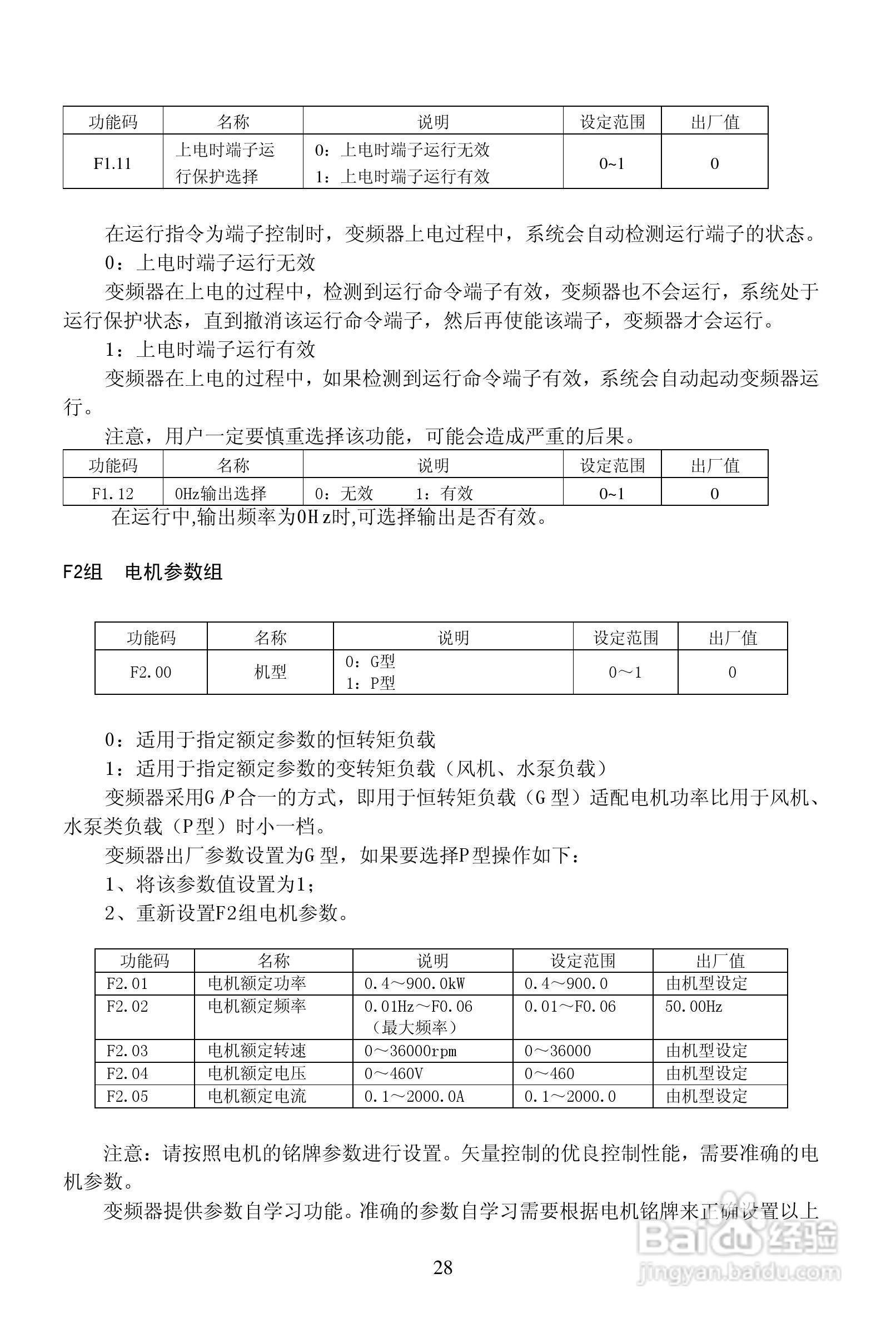 安瑞吉E6-630G/700P-4变频器使用说明书:[3]