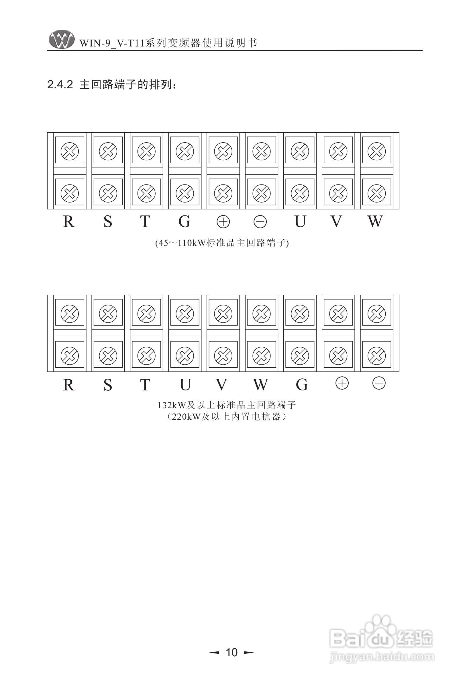 微能WIN_9V-500-800T11变频器使用说明书:[2]