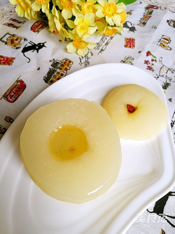 冰糖炖梨的做法