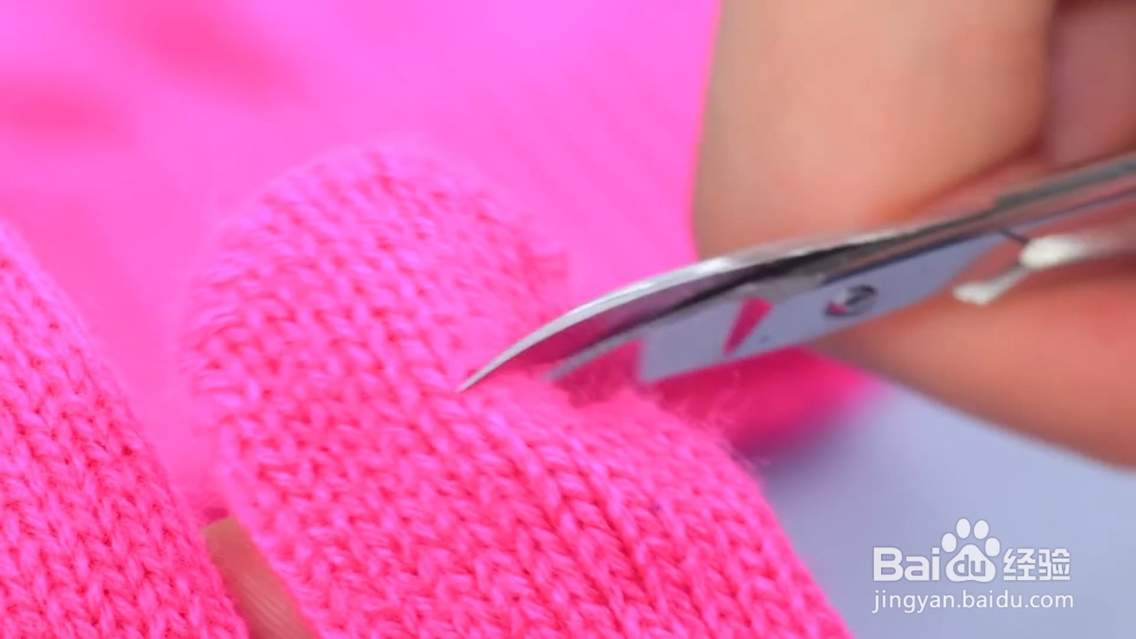 怎样制作方便玩手机的手套？