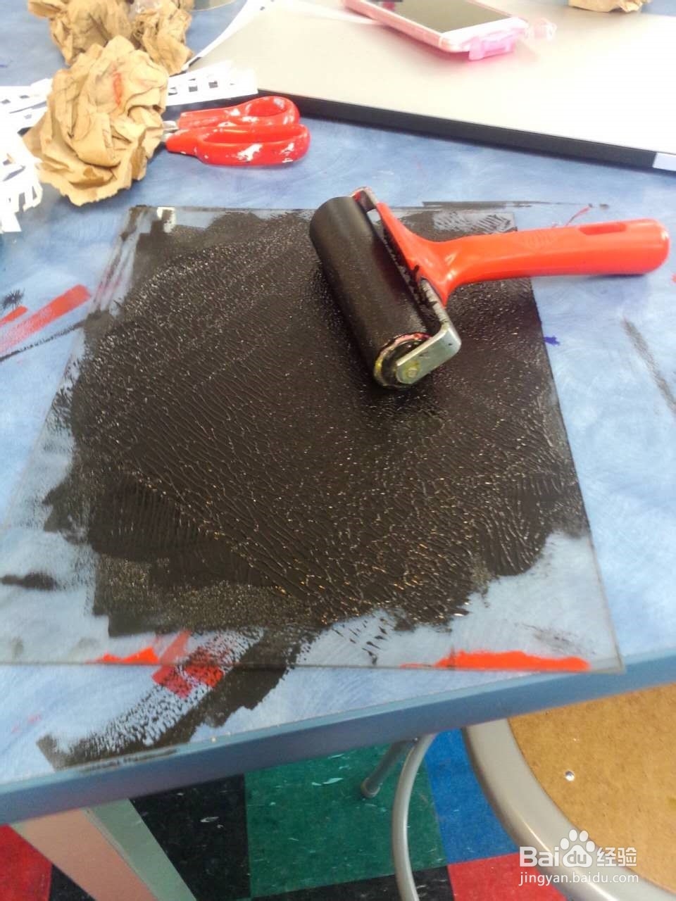 如何制作拓版画