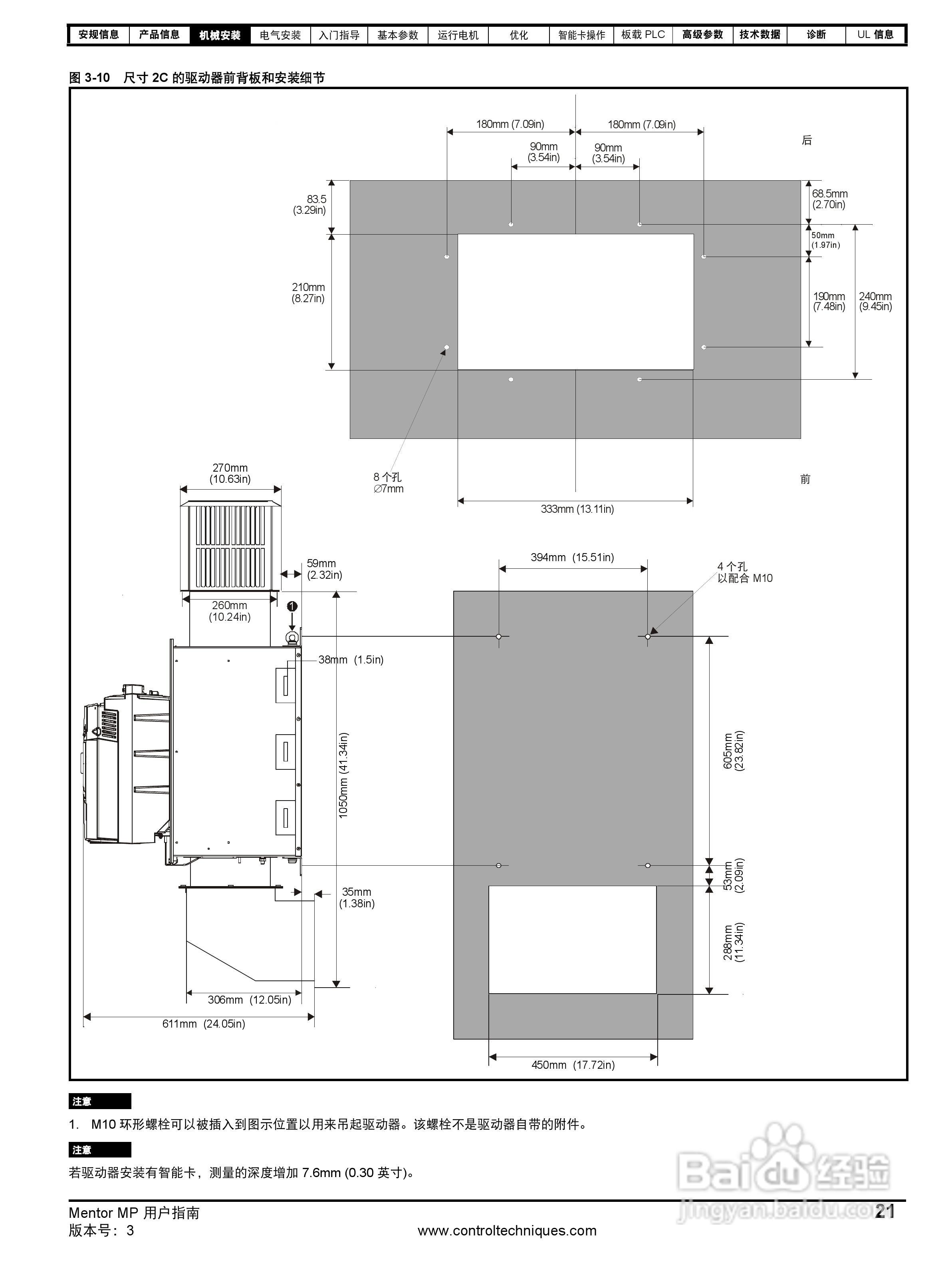 艾默生MP1850A4R直流驱动器中文手册:[3]