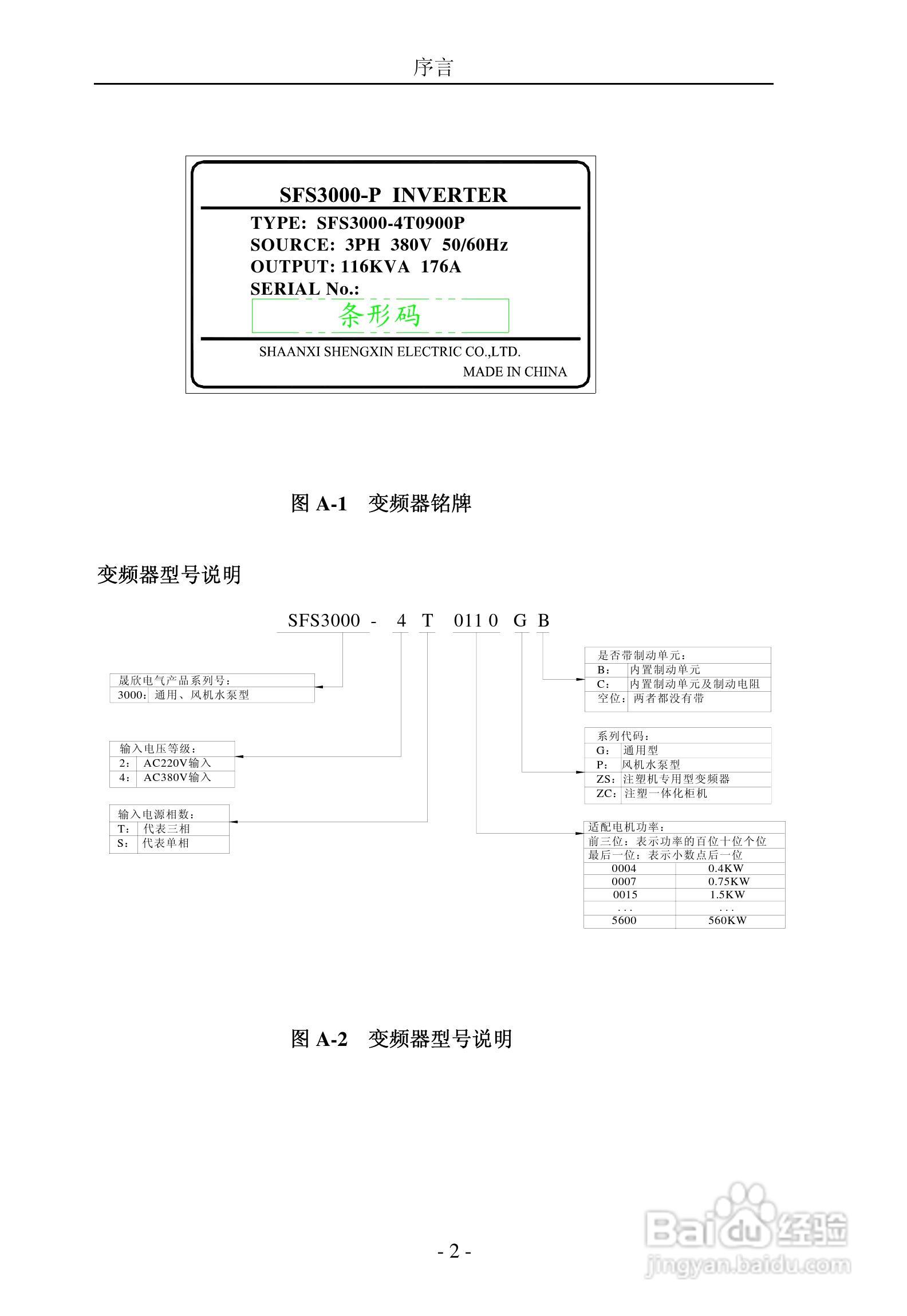晟欣SFS3000-4T4000G变频器用户手册:[1]