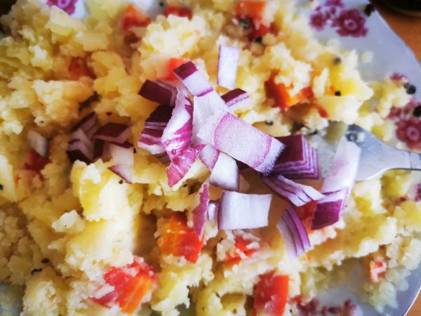 土豆泥蔬菜沙拉