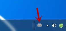 电脑win7如何找回输入法图标？