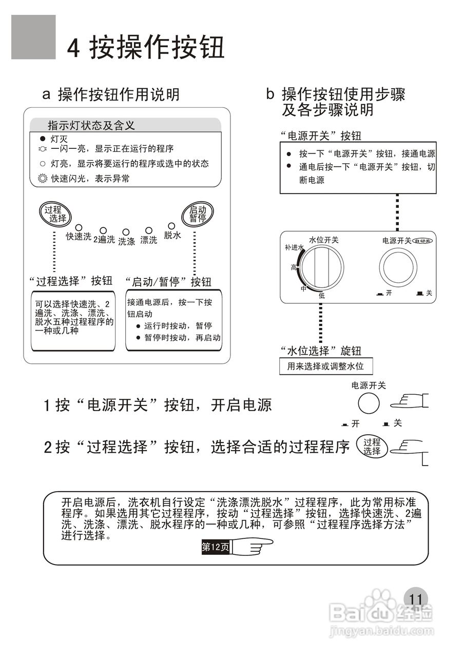海尔全自动洗衣机XQB40-63使用说明书