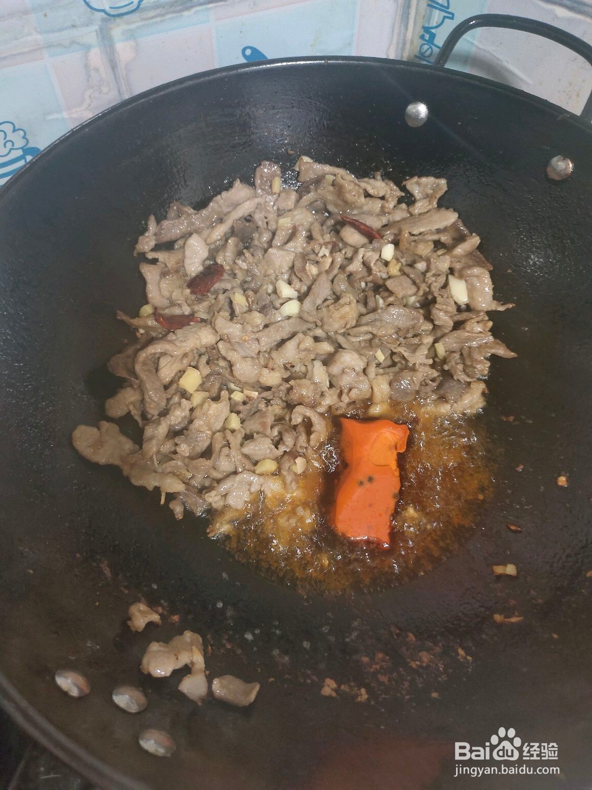 青椒肉丝面的做法