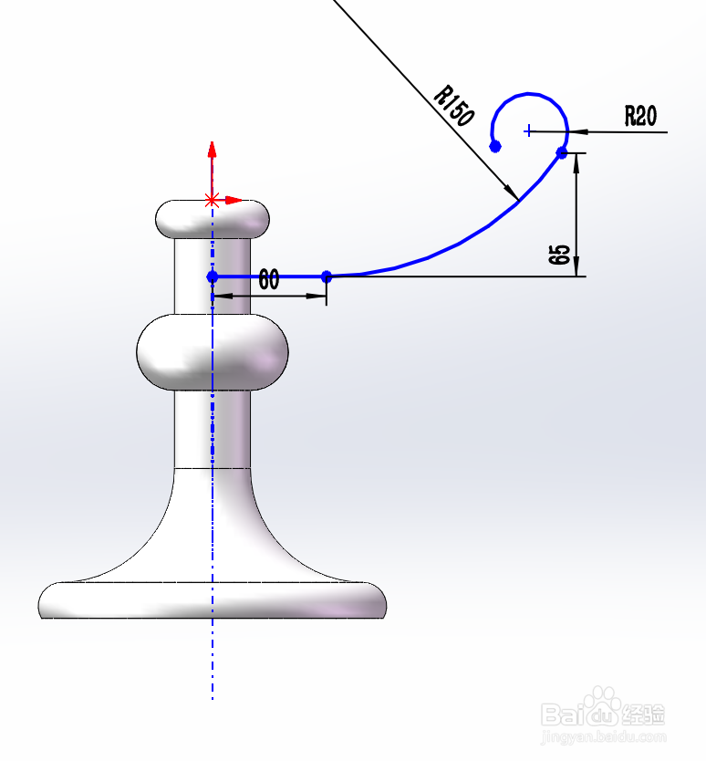 如何通过SolidWorks绘制扫描路径？