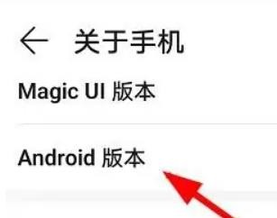荣耀60怎么查看手机的安卓版本