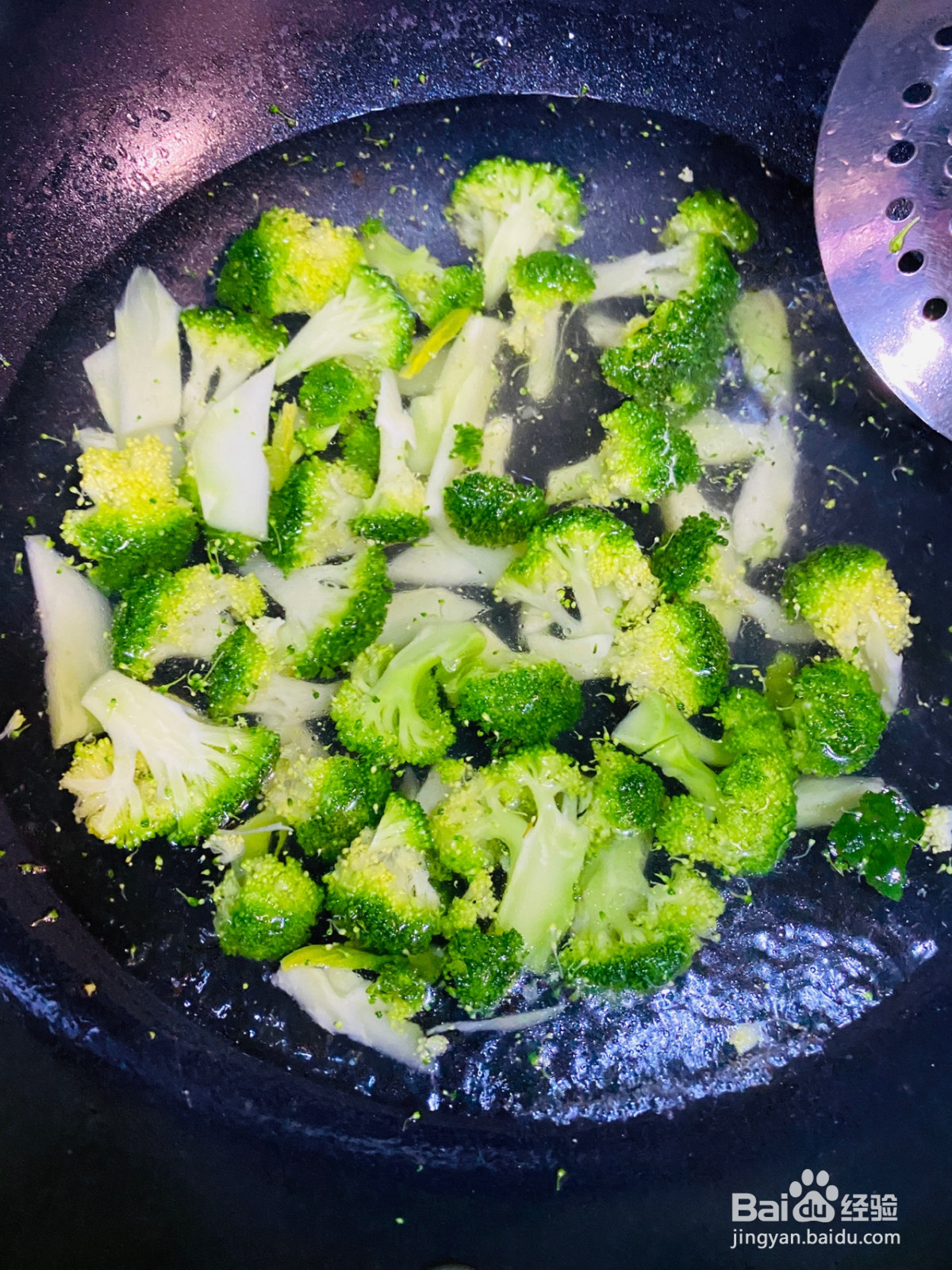 鲜美的虾仁西兰花的做法