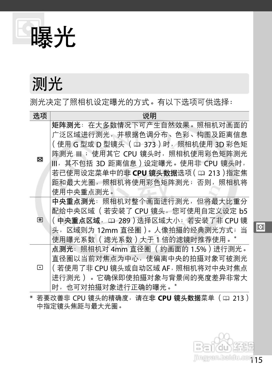 尼康D800E数码相机使用说明书:[15]