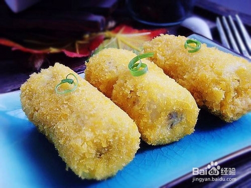 【蛋酥香蕉卷】的简单做法