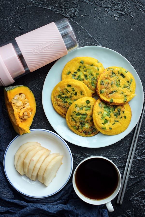 香葱南瓜小圆饼