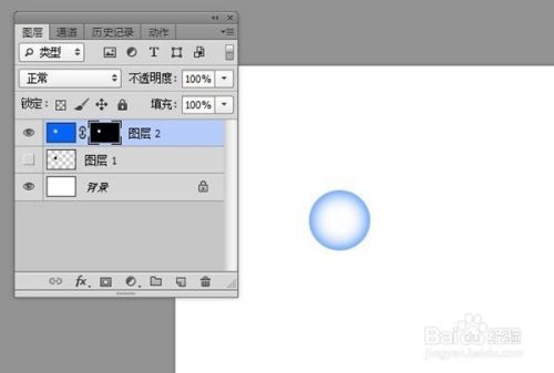 ps教程:ps制作彩色透明水滴