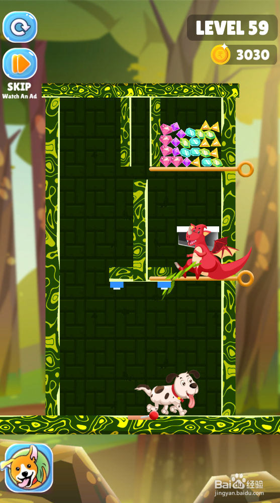 Save The Puppy的LEVEL 59怎样通关？