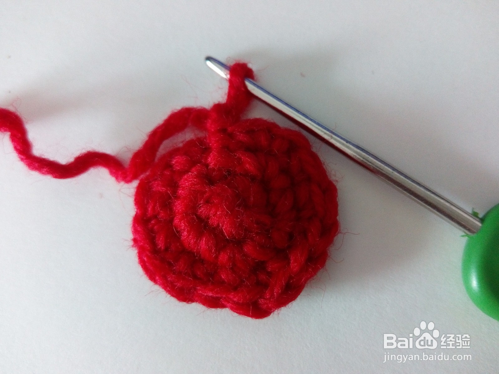 [钩针3]怎样钩立体心形玩偶